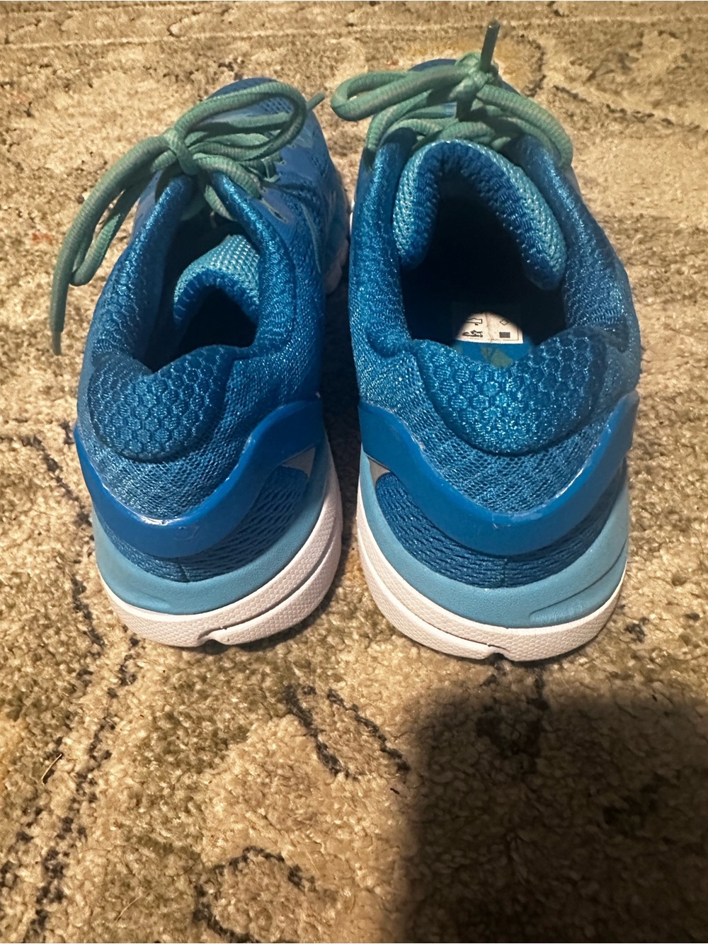 Lightweight Blue Women's Running Sneakers - Picture 3 of 4